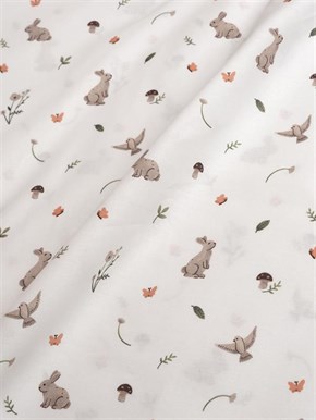 Baby Duvet Cover Set of 2 Grass Beige 100 x 150 cm