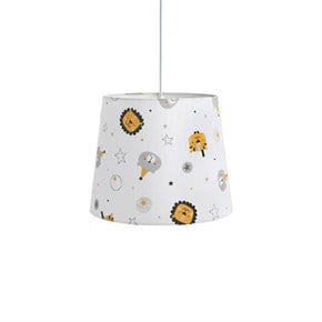 Bebek Odası Tavan Lamba Circus Gri 30 x 24 cm