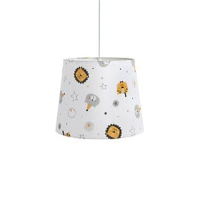 Bebek Odası Tavan Lamba Circus Gri 30 x 24 cm