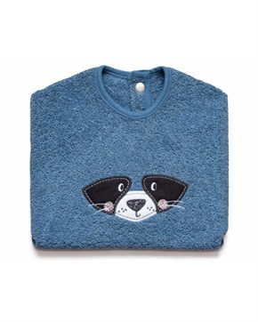 Bebek Önlüğü Havlu Bath Time Mavi 0-1 yaş