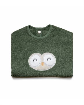 Bebek Önlüğü Havlu Bath Time Yeşil 0-1 yaş