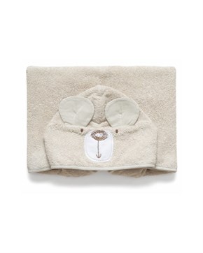 Bebek Pançosu Havlu Bath Time Bej 0-2 yaş