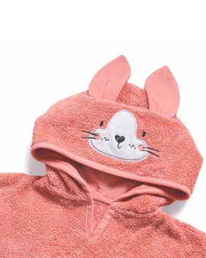 Bebek Pançosu Havlu Bath Time Yavruağızı 0-2 yaş