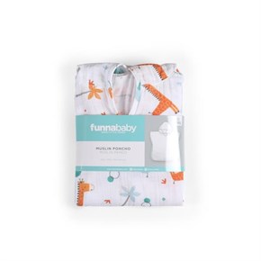 Bebek Pançosu Müslin Giraffe Mavi 0-2 yaş