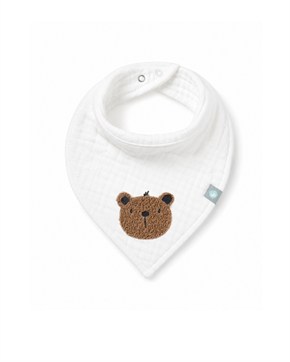 Bebek Tulum Seti Müslin 2li Teddy Beyaz