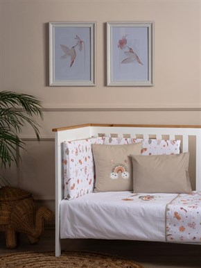 Bebek Uyku Seti 7li Sunny Bej 60/70 cm