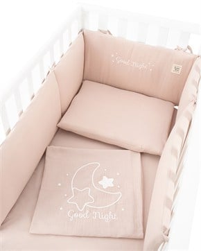 Bebek Uyku Seti Contact Pembe 62,5 x 117 cm