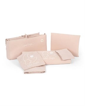 Bebek Uyku Seti Glam Pembe 71 x 130 cm