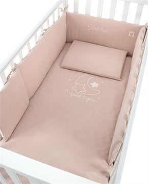 Bebek Uyku Seti Glam Pembe 71 x 130 cm