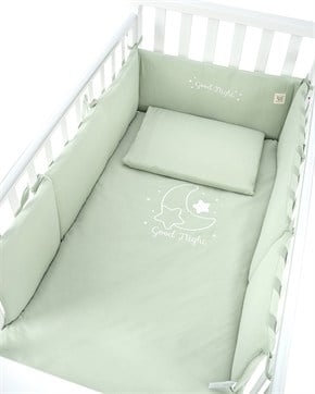 Bebek Uyku Seti Glam Yeşil 71 x 130 cm