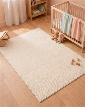 Bebek ve Çocuk Odası Halı Capelli Krem 80 x 150 cm