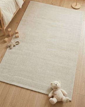 Bebek ve Çocuk Odası Halı Plushé Bej 120 x 180 cm