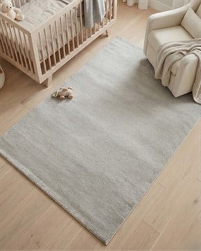 Bebek ve Çocuk Odası Halı Plushé Gri 100 x 150 cm