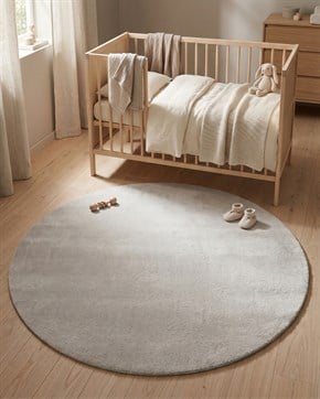 Bebek ve Çocuk Odası Halı Plushé Gri 120 cm