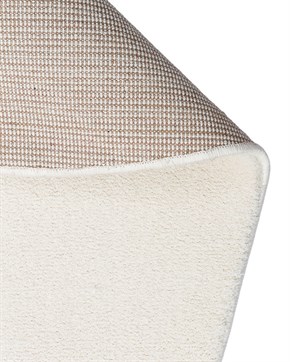 Bebek ve Çocuk Odası Halı Plushé Wave Beyaz 120 x 180 cm