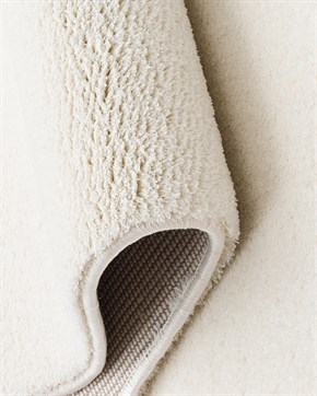 Bebek ve Çocuk Odası Halı Plushé Wave Beyaz 120 x 180 cm