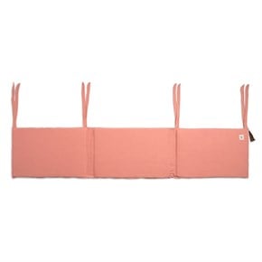 Bebek Yatağı Kenar Koruma Müslin Kısa Coral Yavruağızı 60 x 120 cm