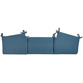 Baby Crib/Cot Muslin Bumper Long Province Oil 70 x 130 cm