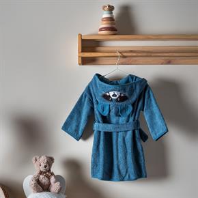 Bornoz - Bath Time - Mavi - 1/2 Yaş