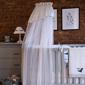 Cibinlik Tül - Paris - Dino - Mavi - 6 Mt.