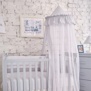 Cibinlik Tül - Romantika - Toys -Gri - 6 Mt.