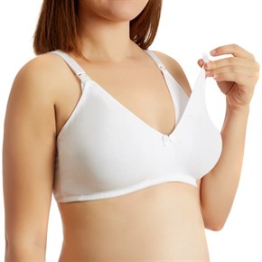 Nursing Bra - Bella - White