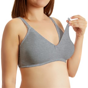Nursing Bra - Bella - Grey