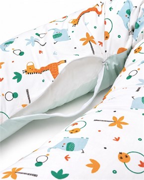 Hamile Destek Minderi Giraffe Mavi 160 cm