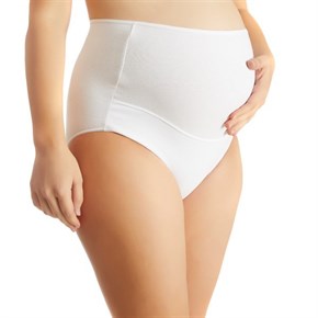 Hamile Külodu Göbek Üstü 2 li Laura Beyaz