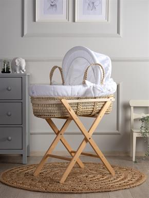 Hasır Sepet Seti - Basic - Beyaz