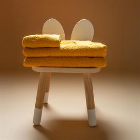 Havlu Seti (2 Parça) - Bath Time - Sarı - 70 X 120 Cm