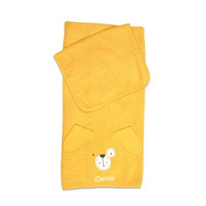 Havlu Seti (2 Parça) - Bath Time - Sarı - 70 X 120 Cm