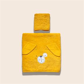 Havlu Seti (2 Parça) - Bath Time - Sarı - 70 X 120 Cm