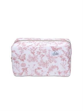 Kozmetik Çantası - Hummingbird - Pembe - 28 X 16 Cm