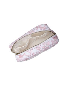 Kozmetik Çantası - Hummingbird - Pembe - 28 X 16 Cm