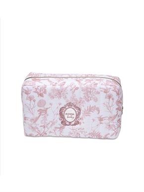 Kozmetik Çantası - Hummingbird - Pembe - 28 X 16 Cm