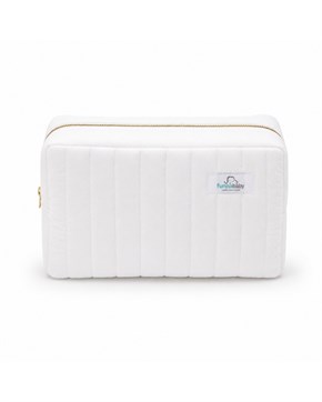 Kozmetik Çantası Luna Chic Beyaz 28 x 16 cm