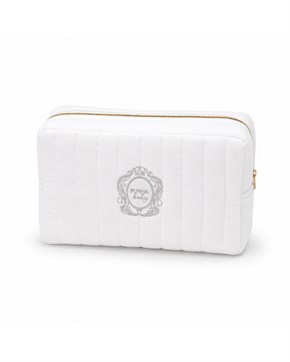 Kozmetik Çantası Luna Chic Beyaz 28 x 16 cm
