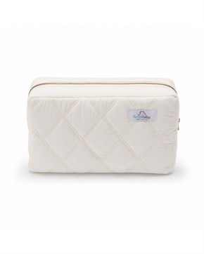 Kozmetik Çantası Luna Elegant Ekru 28 x 16 cm