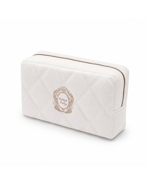 Kozmetik Çantası Luna Elegant Ekru 28 x 16 cm