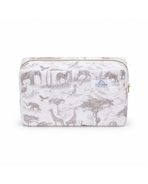 Kozmetik Çantası Safari Gri 28 x 16 cm