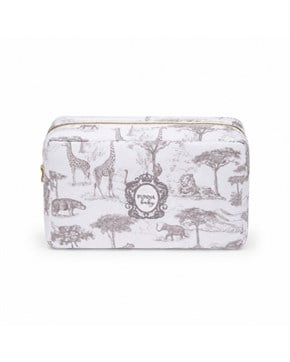 Kozmetik Çantası Safari Gri 28 x 16 cm