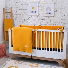 Muslin 2 pcs Duvet  Set- Marigold - Yellow - 100 x 150 Cm