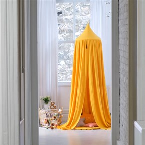 Muslin - Cibinlik - Oslo - Marigold - Hardal - 4,40 mt