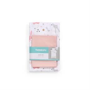 Nevresim Takımı / 2 parça - Rabbit - Pembe - 100 X 150 Cm