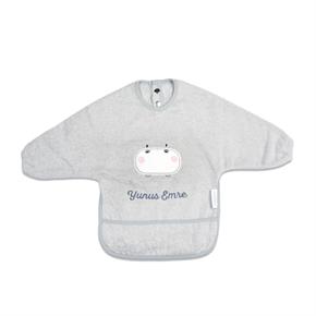 Önlük - Bath Time - Gri - 1 Yaş