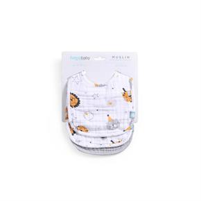 Önlük Seti / 3 parça - Circus - Gri - 0-1 Yaş