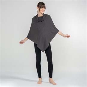 Poncho Melina Dark Gray