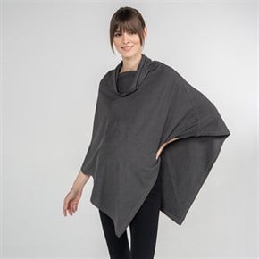 Poncho Melina Dark Gray