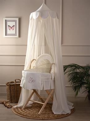 Romantika Cibinlik - Saten - Krem - 2 X 4 Mt